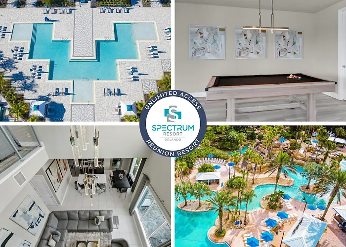 Jacuzzi hotel: Spectrum Resort Villas Orlando And Waterparks
