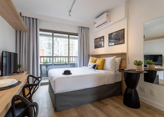 Aluguéis de temporada: Smart Charlie Parque Augusta Mackenzie