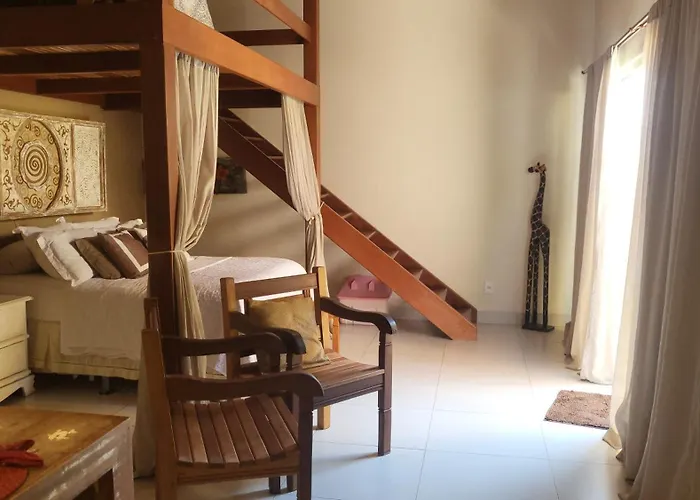 Pousada com piscina: Loft Caete