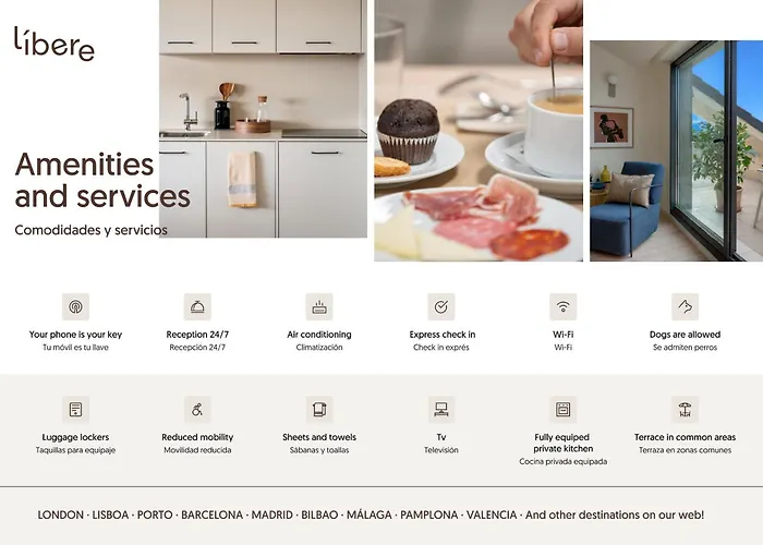 Hotel de 4 estrellas: Apartahotel Líbere Vitoria