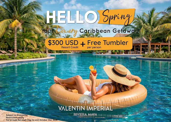 Pet Friendly hotel: Valentin Imperial Riviera Maya All Inclusive - Adults Only