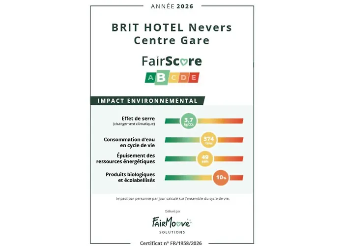 The Originals City, Hôtel Nevers Centre Gare (Inter-Hotel)