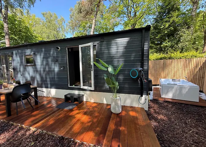  Veluwshof Hoenderloo Holidays Luxe Holidayhomes With Private Jacuzzi'S - Swimmingpool - Tennis Court - Bowling - Supermarket And Children Entertainment