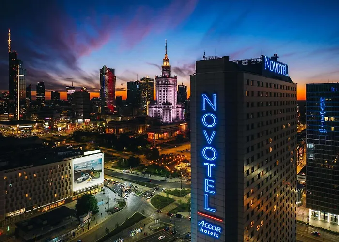 Hotels with a view Novotel Warszawa Centrum