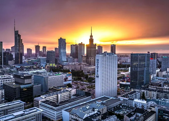 Hotels with a view Novotel Warszawa Centrum