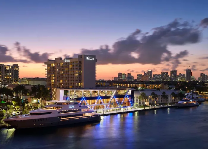 In Luxury hotels Hilton Fort Lauderdale Marina
