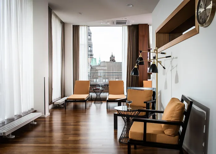 In Luxury hotels Ameron Hamburg Speicherstadt