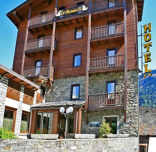 Albergo centrale: Albergo Le Marmotte